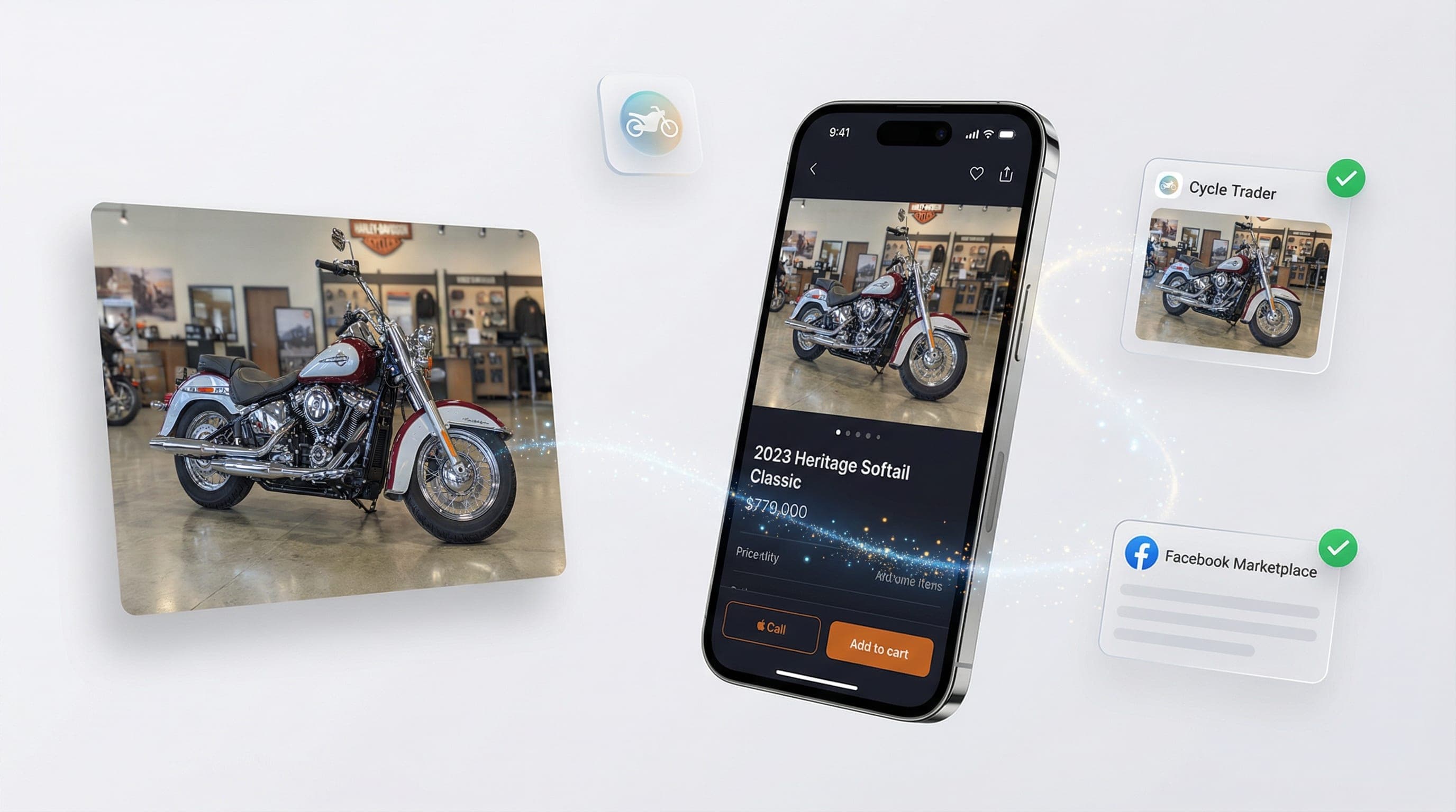 Motorcycle Dealers using Dealer Essential