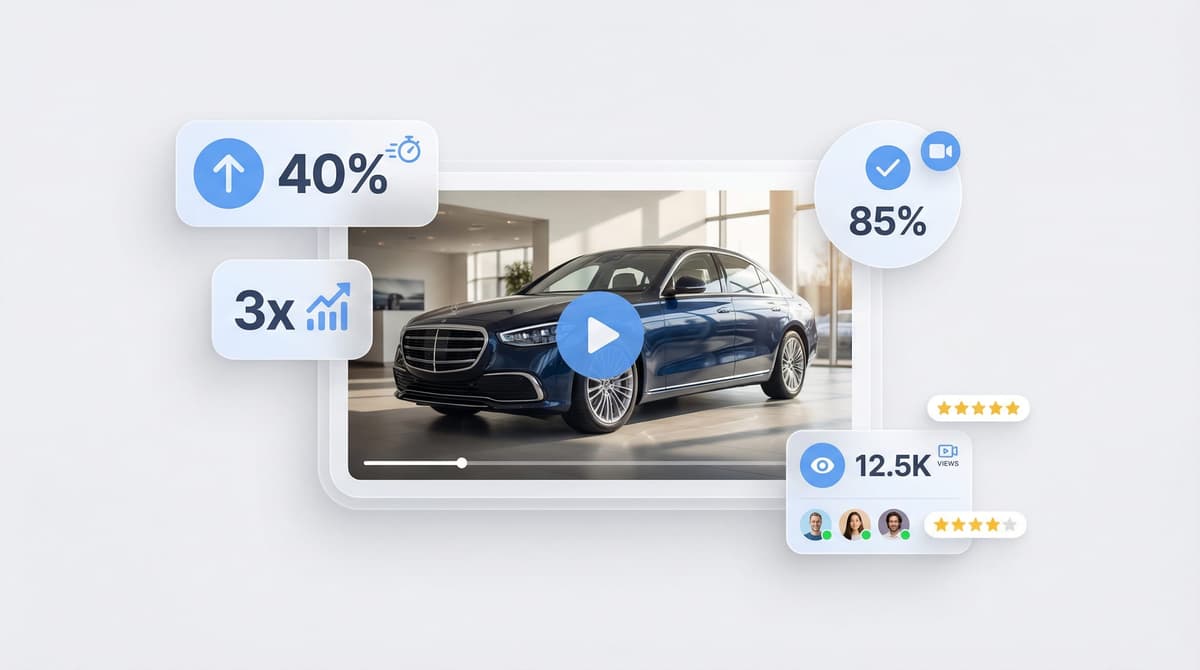 Cars With Video Sell 40% Faster