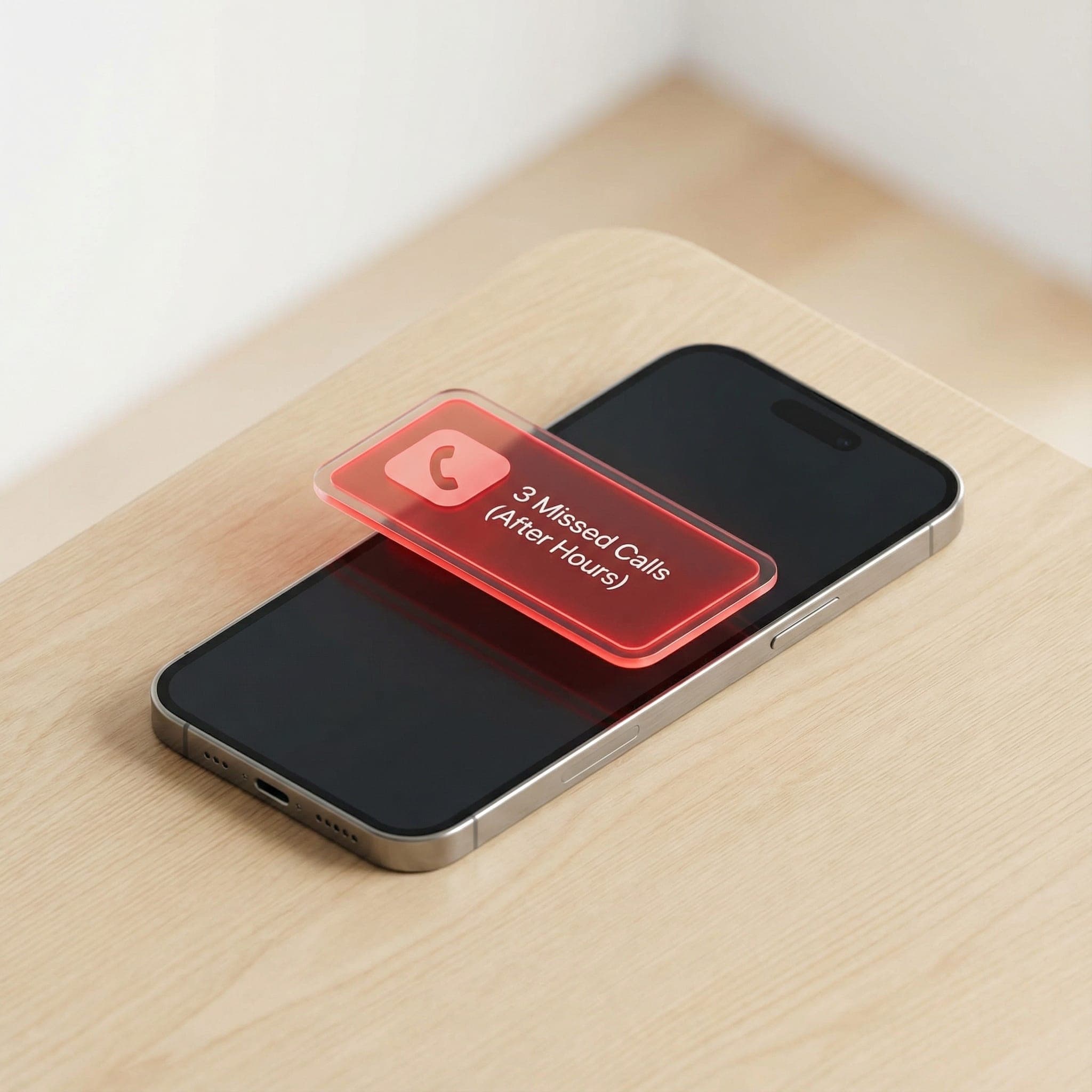 1. The Phone Rings (Anytime)