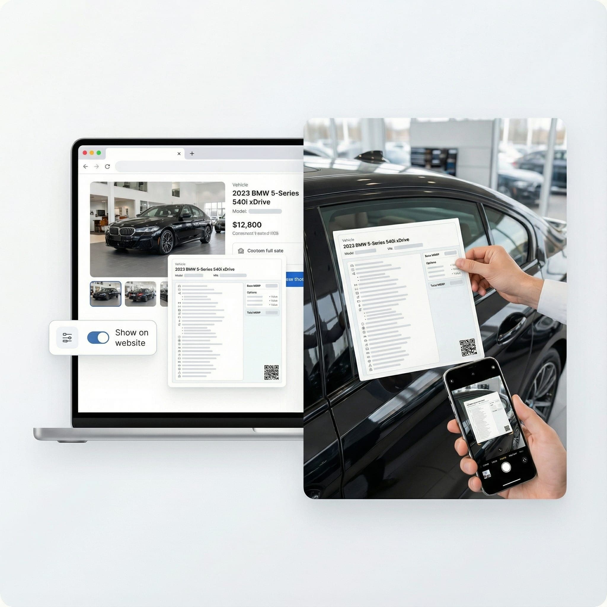 3. Display On Your Website & Lot