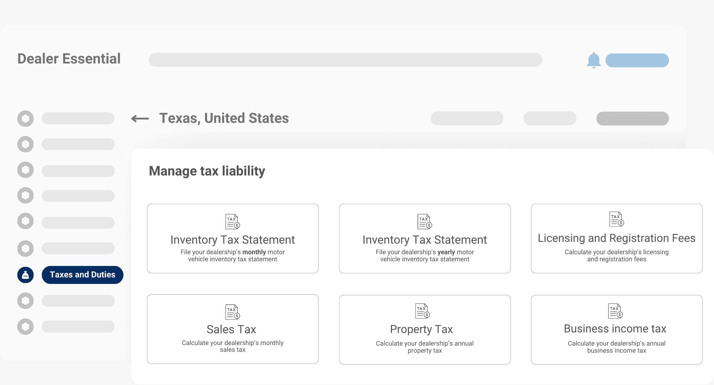 Dealer Essential Inventory Management