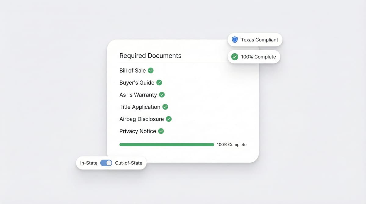 Never Miss a Required Document Again