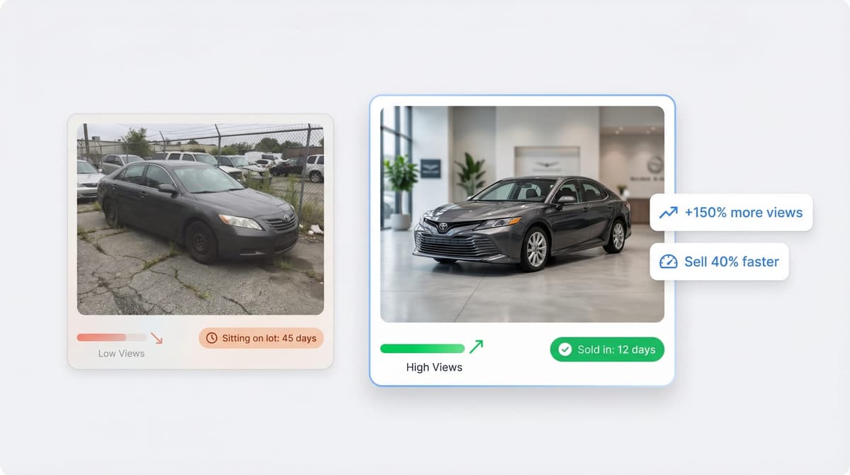 Better Photos Sell Cars 40% Faster
