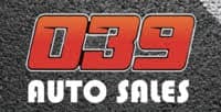039 Auto Sales logo