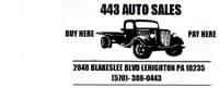 443 Auto Sales logo