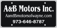 A and B Motors logo
