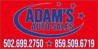 Adam's Auto Sales logo
