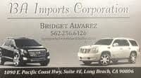 BA Imports Corporation logo