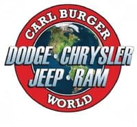 Carl Burger's Dodge Chrysler Jeep RAM World logo