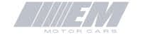 EM MOTORCARS logo