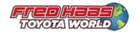 Fred Haas Toyota World logo