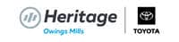 Heritage Toyota Owings Mills logo