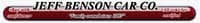 Jeff Benson Car Company logo