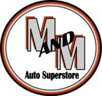 M and M Auto Superstore logo
