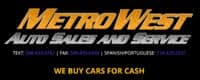 MetroWest Auto Sales and Service logo