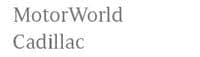 MotorWorld Cadillac logo