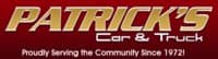 Patrick's Car & Truck logo