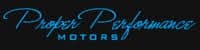 Proper Performance Motors logo