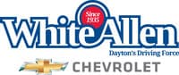 White Allen Chevrolet logo