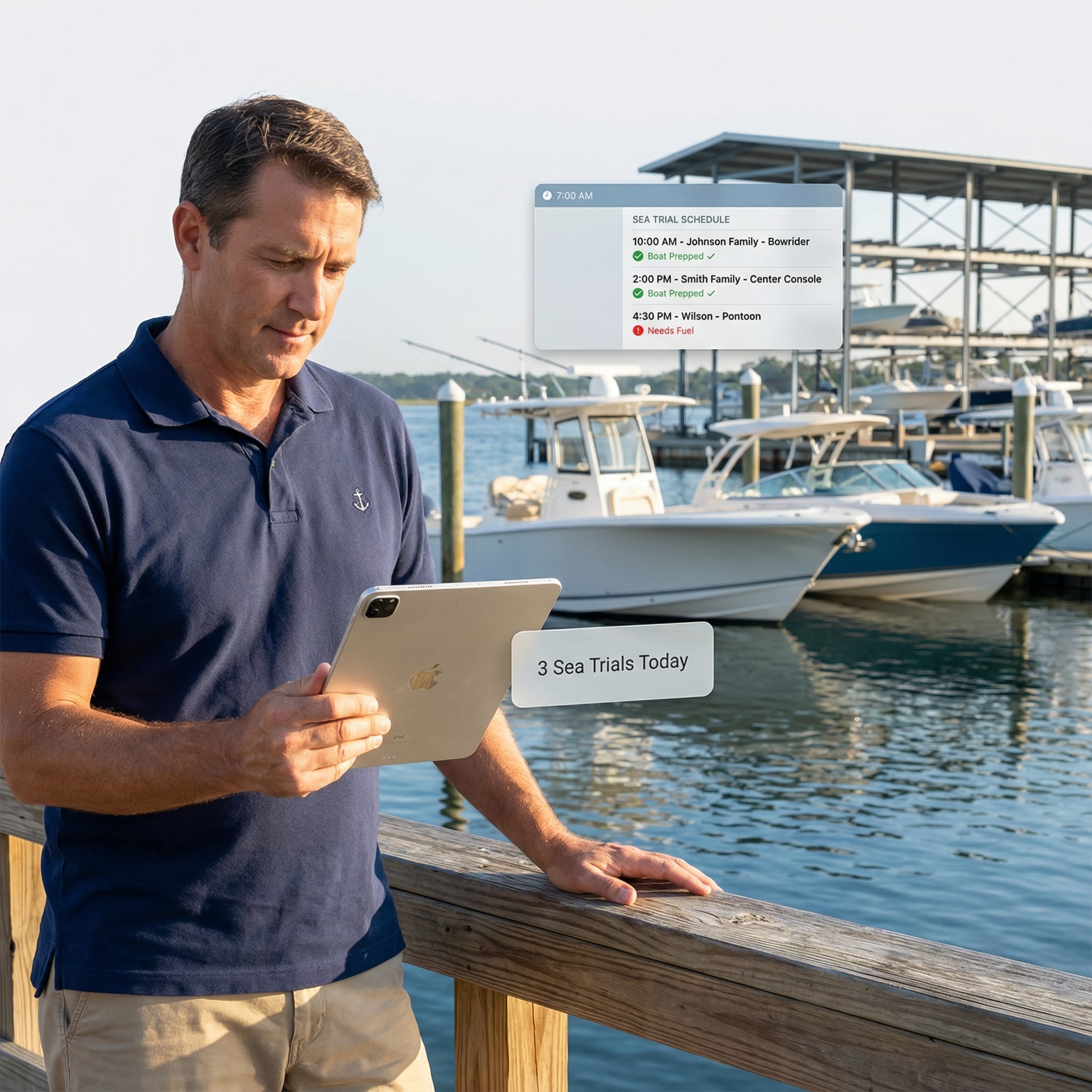 Morning: Spring rush begins